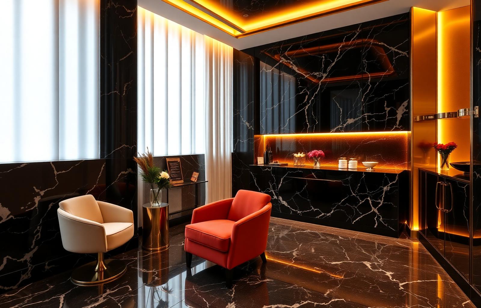 Boutique clinic interior